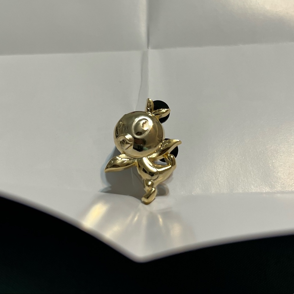Orange Bird gold statue pin from Walt Disney World 50th